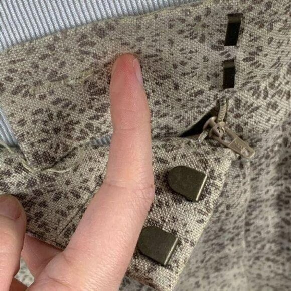 Ann Taylor loft pencil skirt size 6 100% linen - Picture 7 of 10